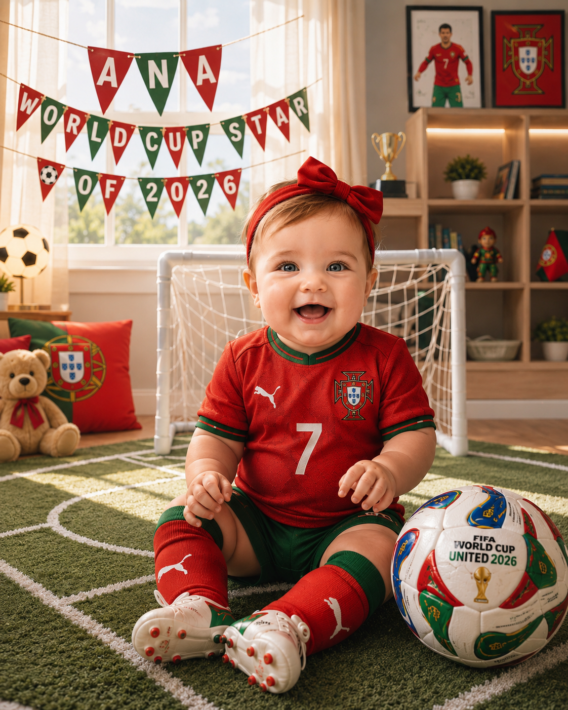 Ilustración selección Portugal